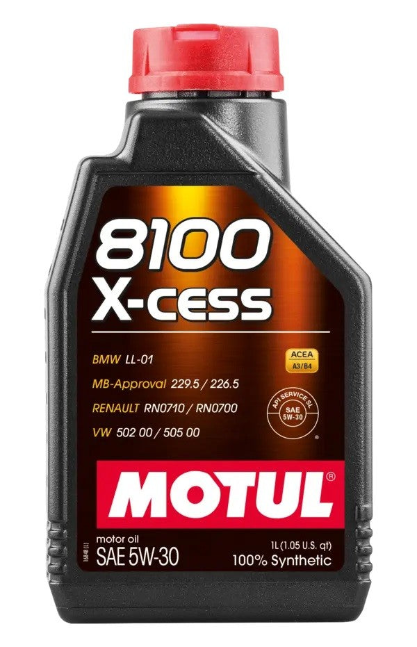 Motul 8100 X-CESS 5W-30 (1-Liter) - Motul 108944