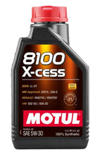 Load image into Gallery viewer, Motul 8100 X-CESS 5W-30 (1-Liter) - Motul 108944