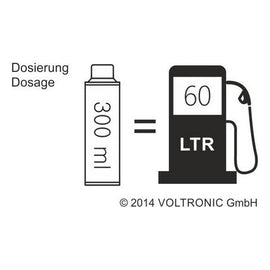 VOLTRONIC D12 高性能完整燃油系統和排氣系統清潔劑 - 300ml