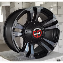 Load image into Gallery viewer, 全新款 運動款 啞黑車面+槍灰透明漆 車鈴 - 一套4件