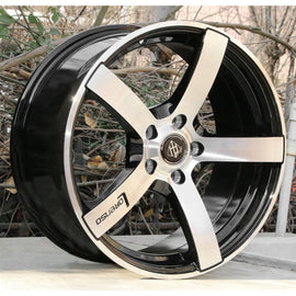 17'' 全新款 運動款 黑色車面 車鈴 - 一套4件