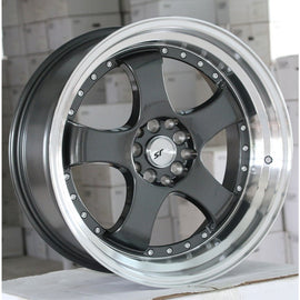 18'' 全新款 運動款 槍灰車邊 車鈴 - 一套4件