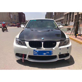 全新頭唇包圍（BMW 3系列專用）-E90改M款機蓋