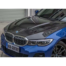 全新頭唇包圍（BMW 3系列專用）- G20改GTS碳纖機蓋